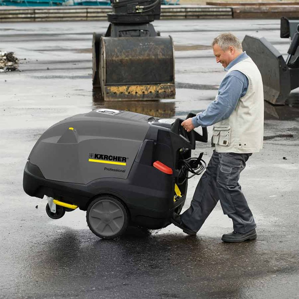 What else can you use instead of an industrial pressure washer?