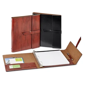 25 Refillable Portfolio Binder with Felt Lining