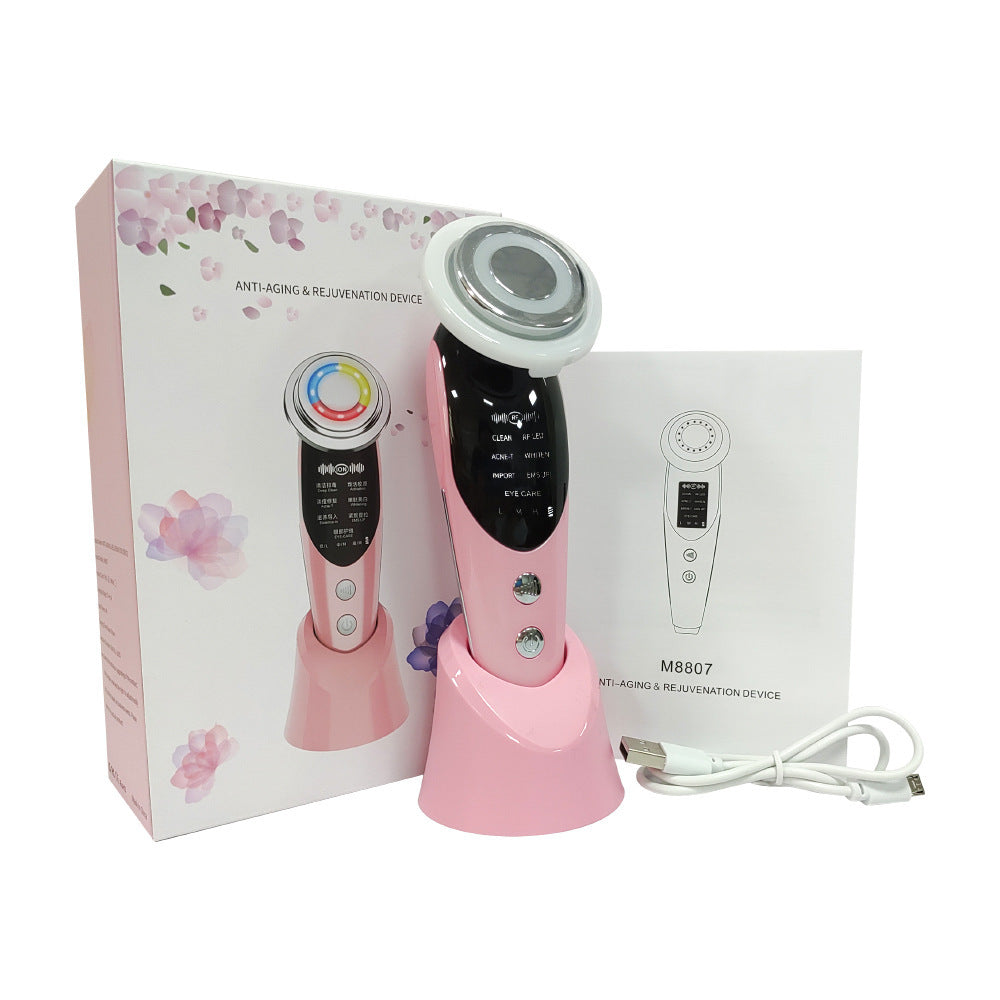 7-in-1 EMS Facial Massager Device