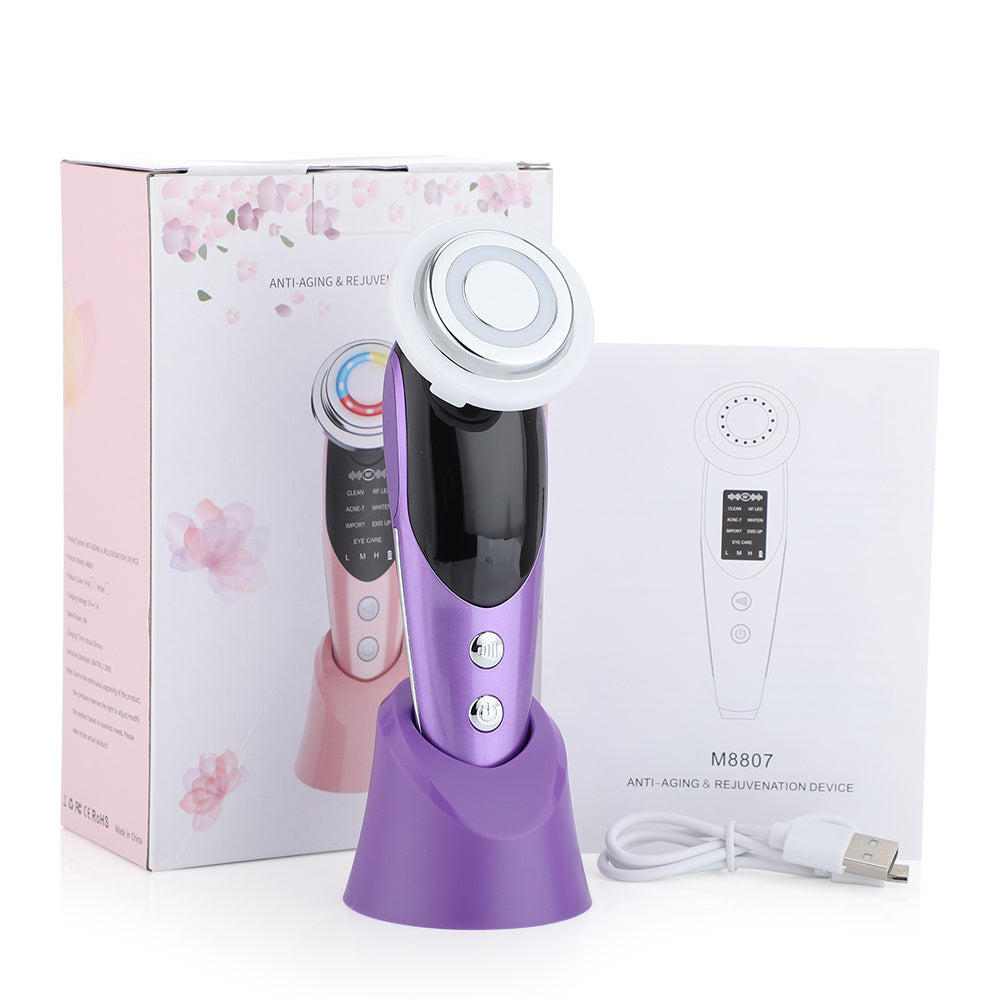 7-in-1 LED Beauty Facial Massager