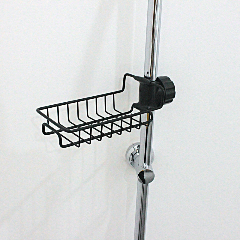 Adjustable Sink Drain Rack for Organized Storage