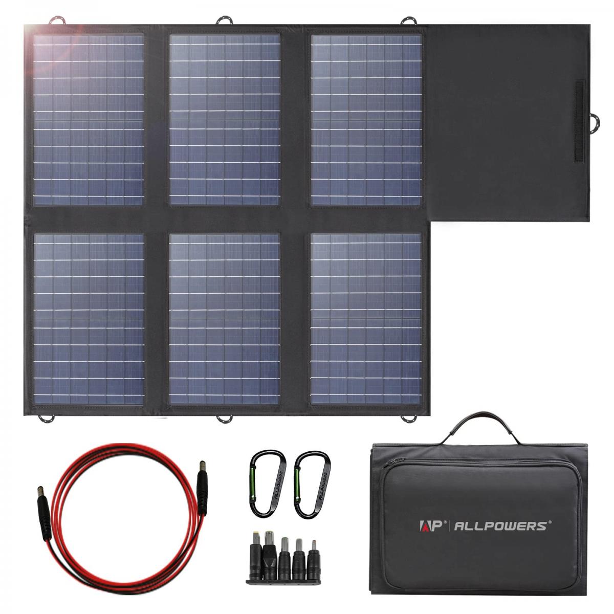 KENTFAITH ALLPOWERS 60W Portable Solar Panel
