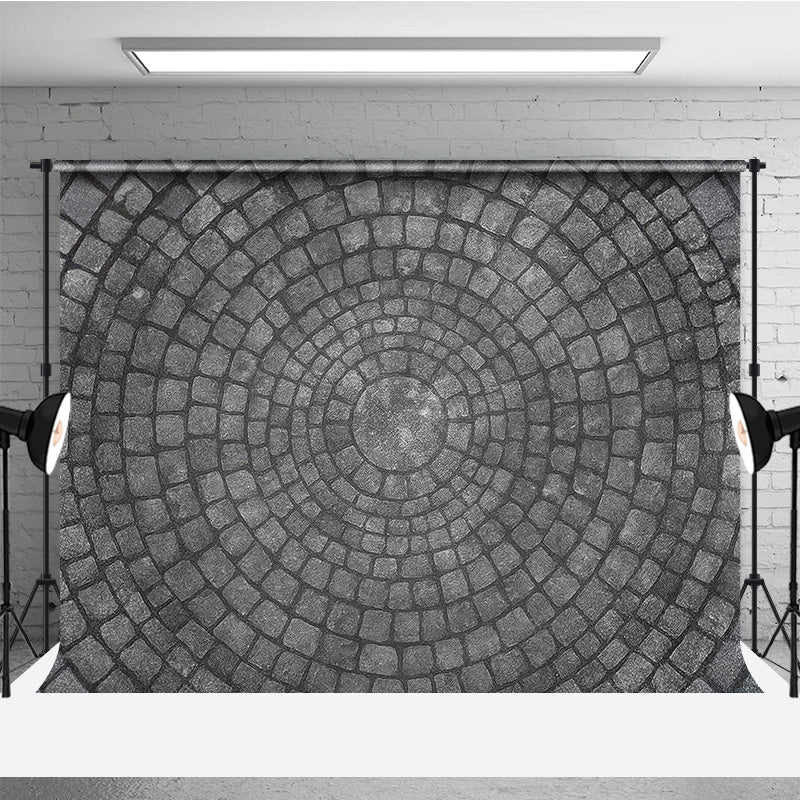Aperturee Circular Cobblestone Backdrop