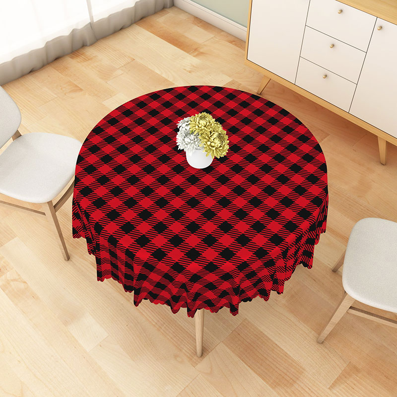 Aperturee Classic Buffalo Check Tablecloth