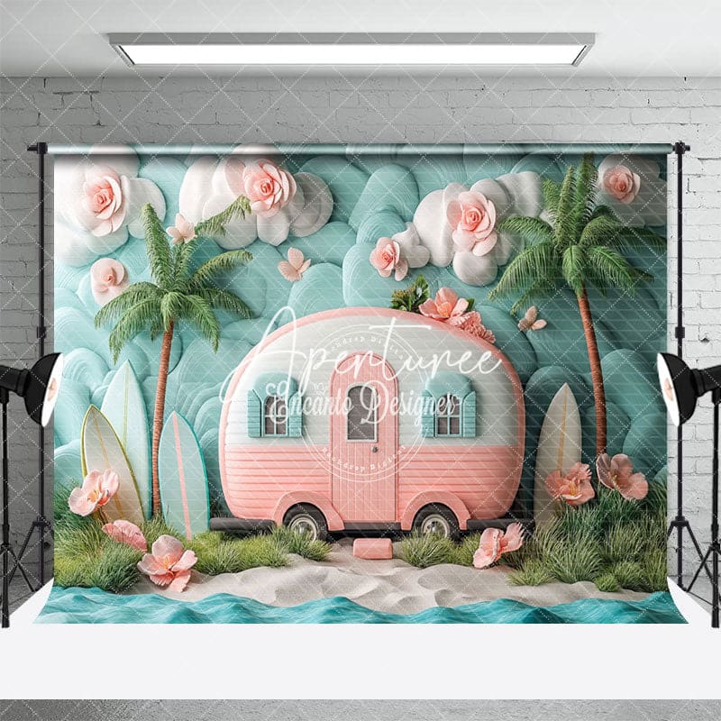 Aperturee Dream California Camping Backdrop