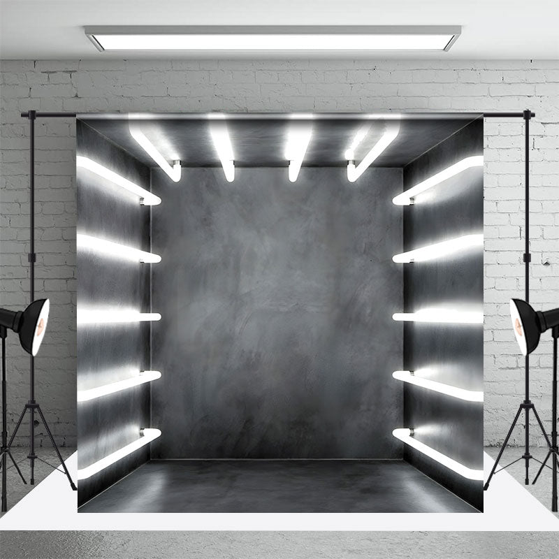 Aperturee Gray Glowing Photography Backdrop