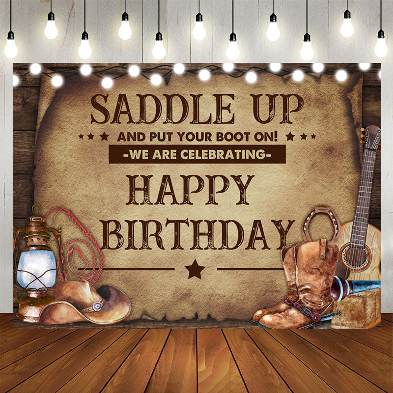 Aperturee Personalized Birthday Backdrop