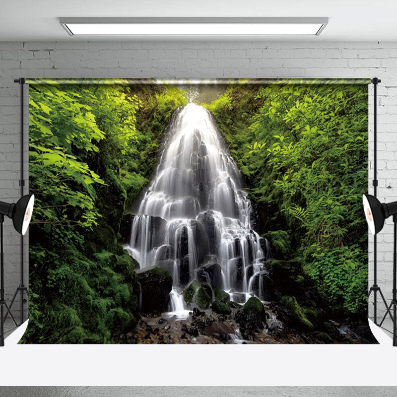 Aperturee Spectacular Waterfall Backdrop