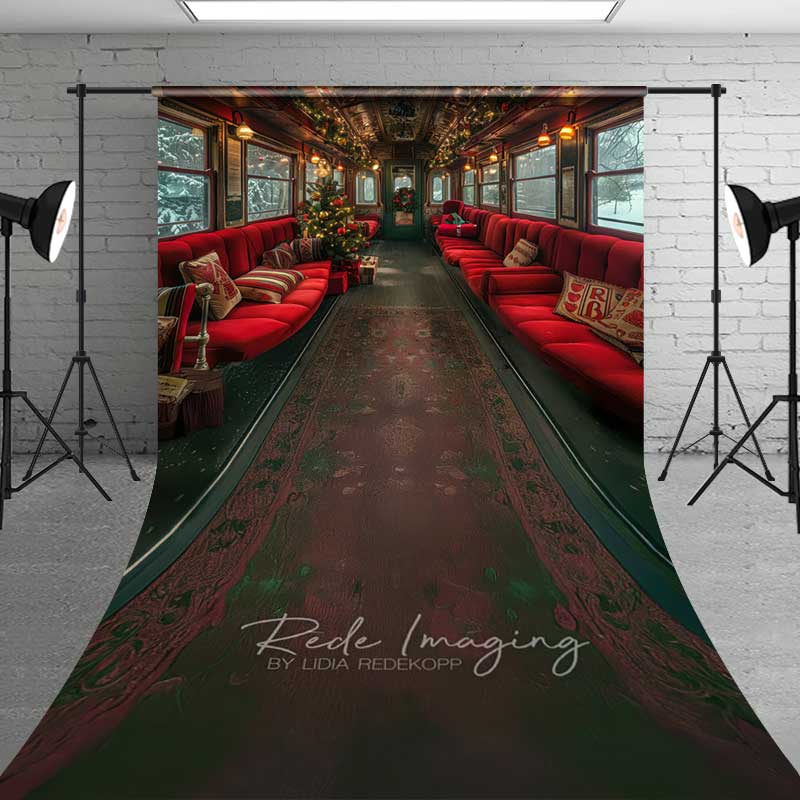 Aperturee Vintage Train Journey Backdrop