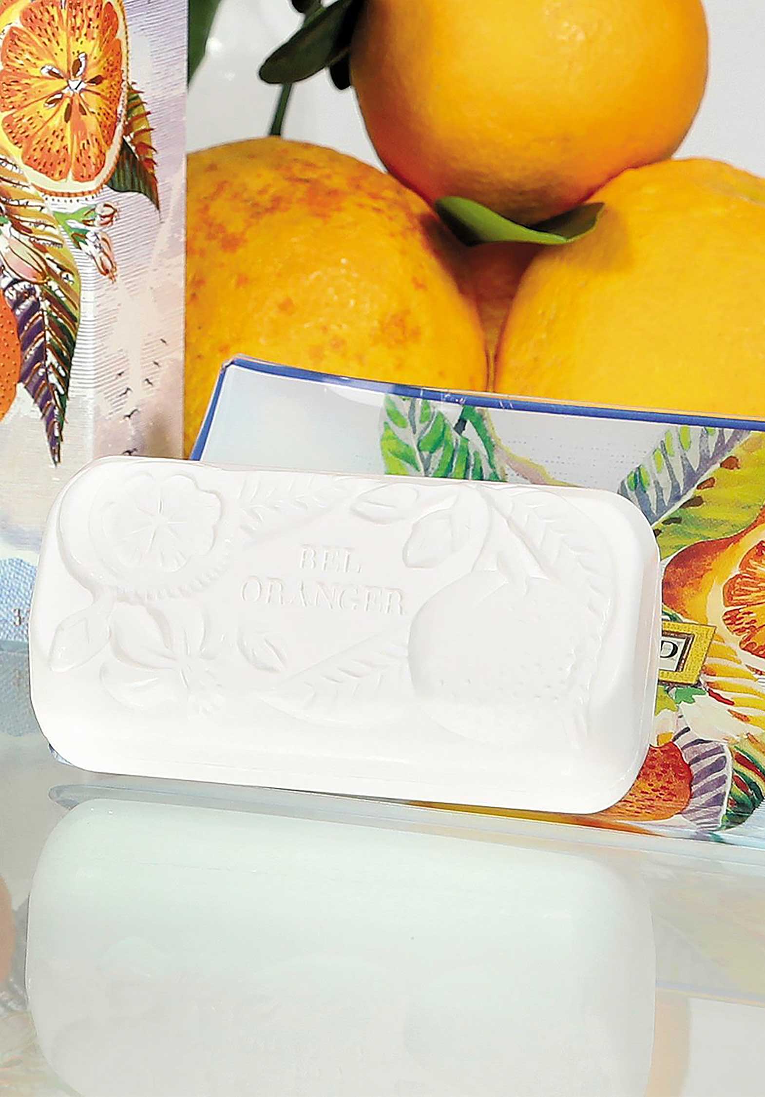 Bel-Oranger Soap with Dish