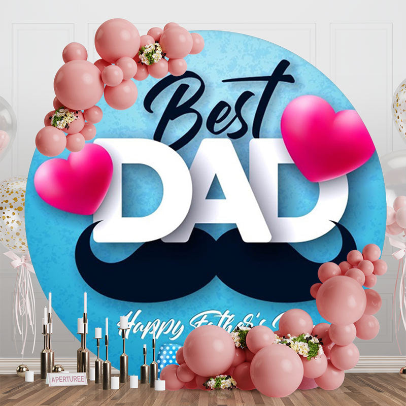 Best Dad Blue Beard Themed Backdrop