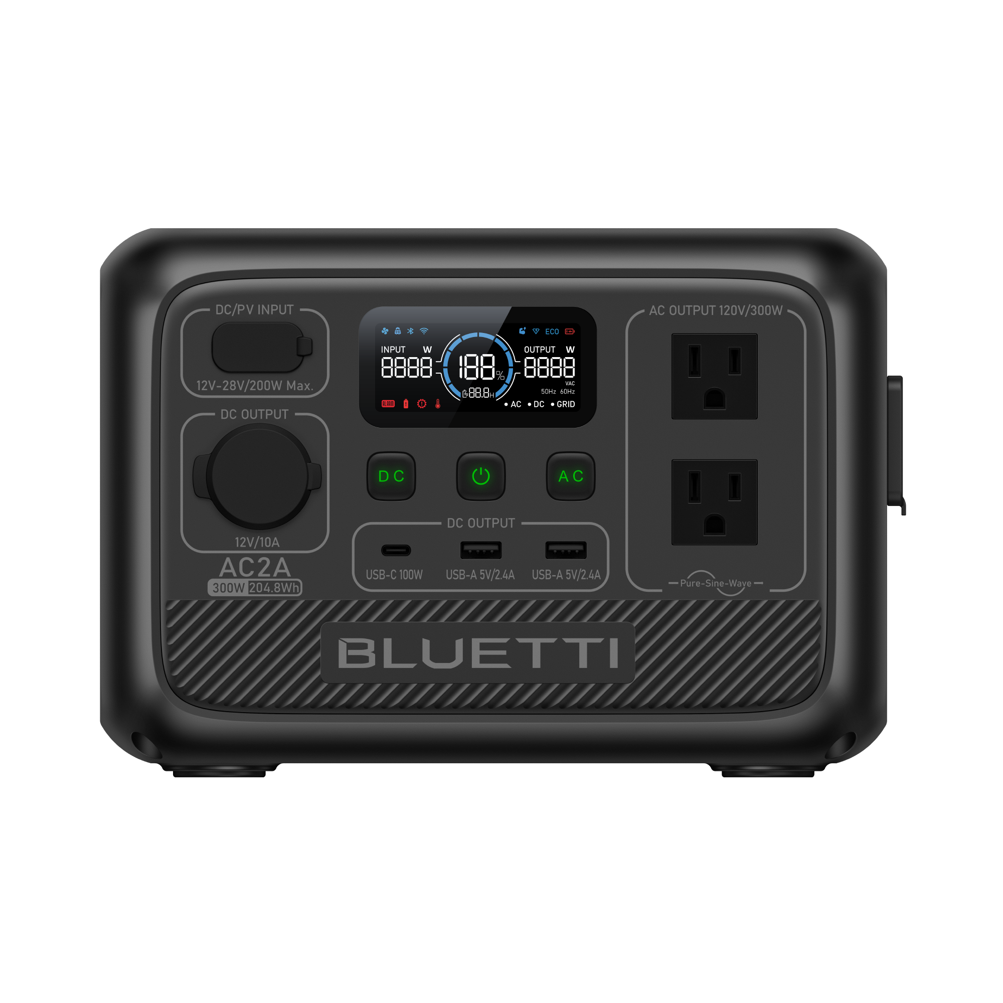 BLUETTI AC2A Portable Power Station