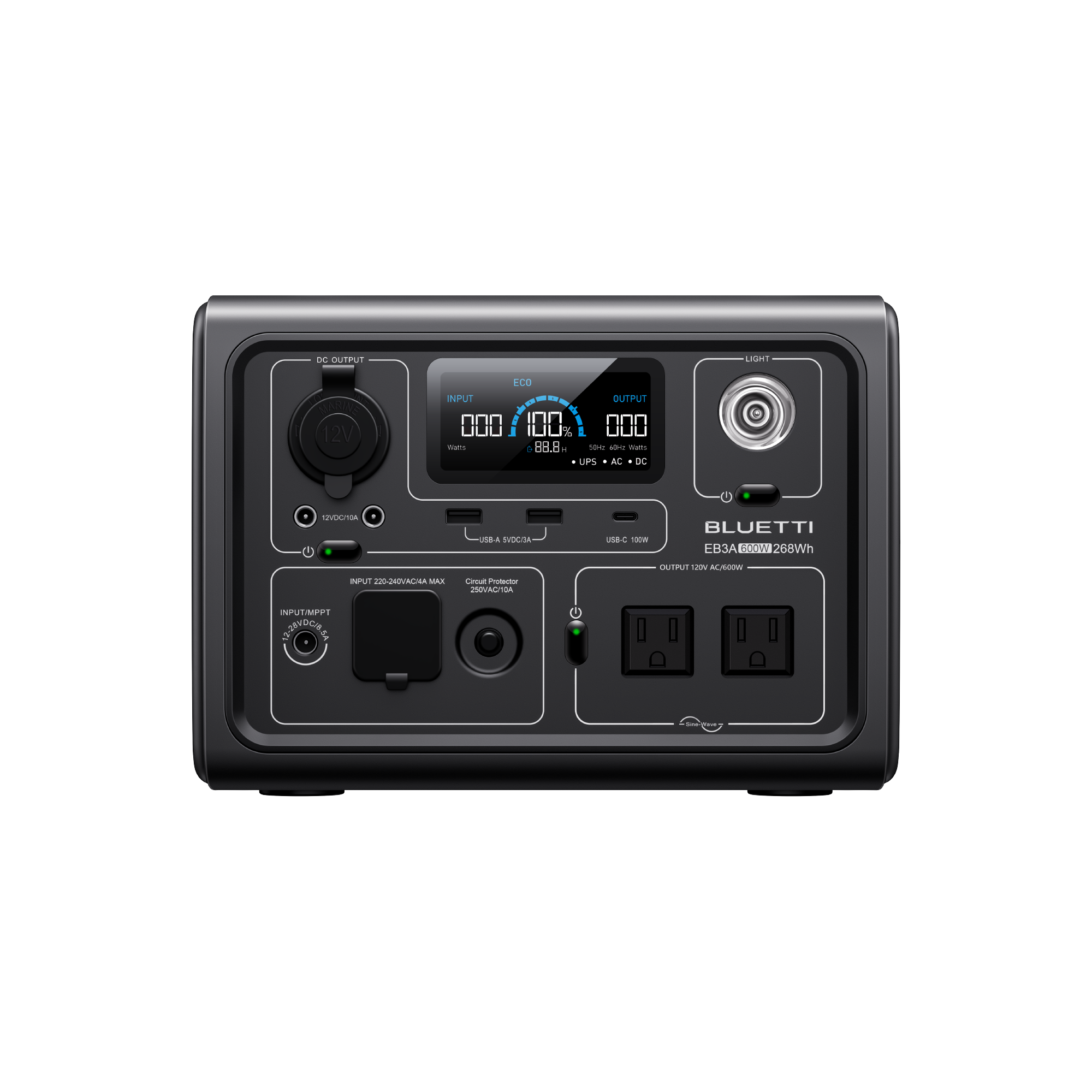 BLUETTI EB3A Portable Power Station