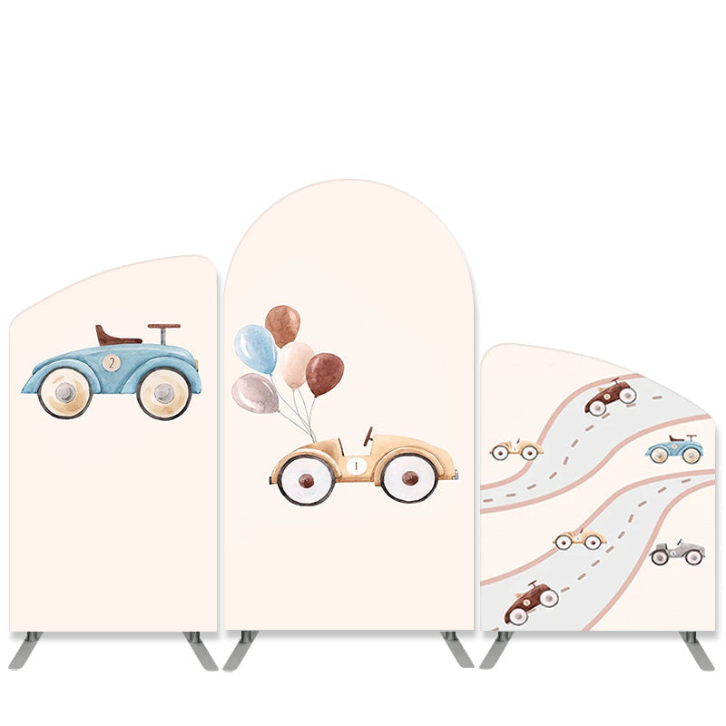 Cartoon Baby Shower Arch Backdrop Kit