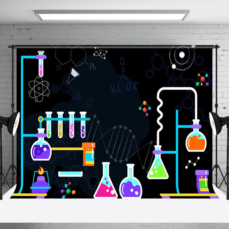 Chemical Laboratory School Backdrop