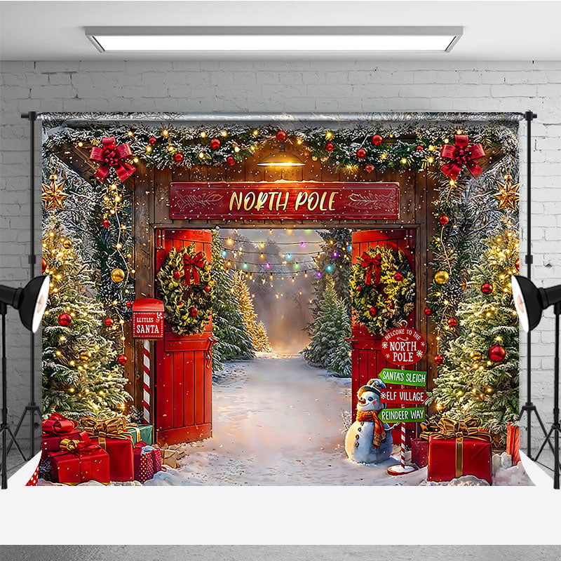 Christmas Backdrop for Holiday Celebrations