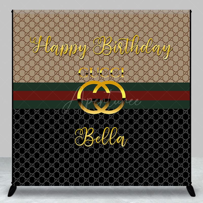 Custom Brand Birthday Backdrop for Events