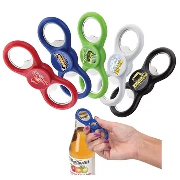 Customized Dual Bottle Opener Spinner
