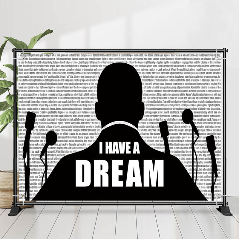 Dream Speech Backdrop for Celebrations