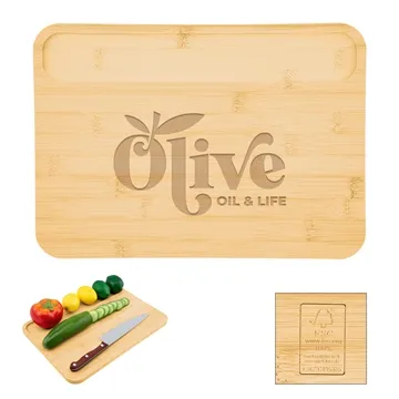Eco-Friendly Bamboo Cutting Board Set