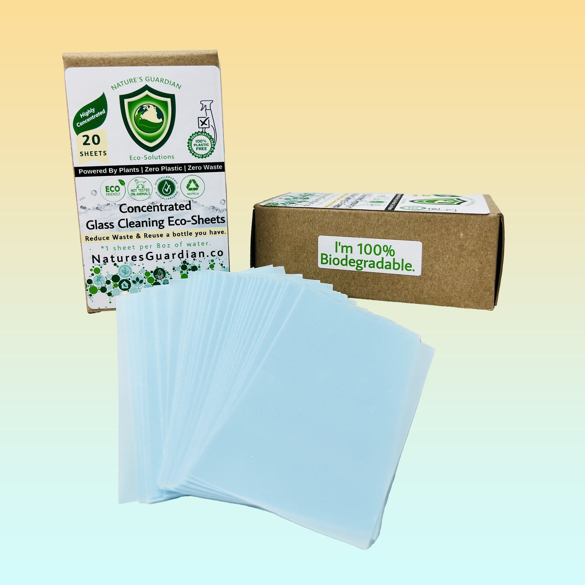 Eco-Friendly Cleaning Eco-Sheets for Home