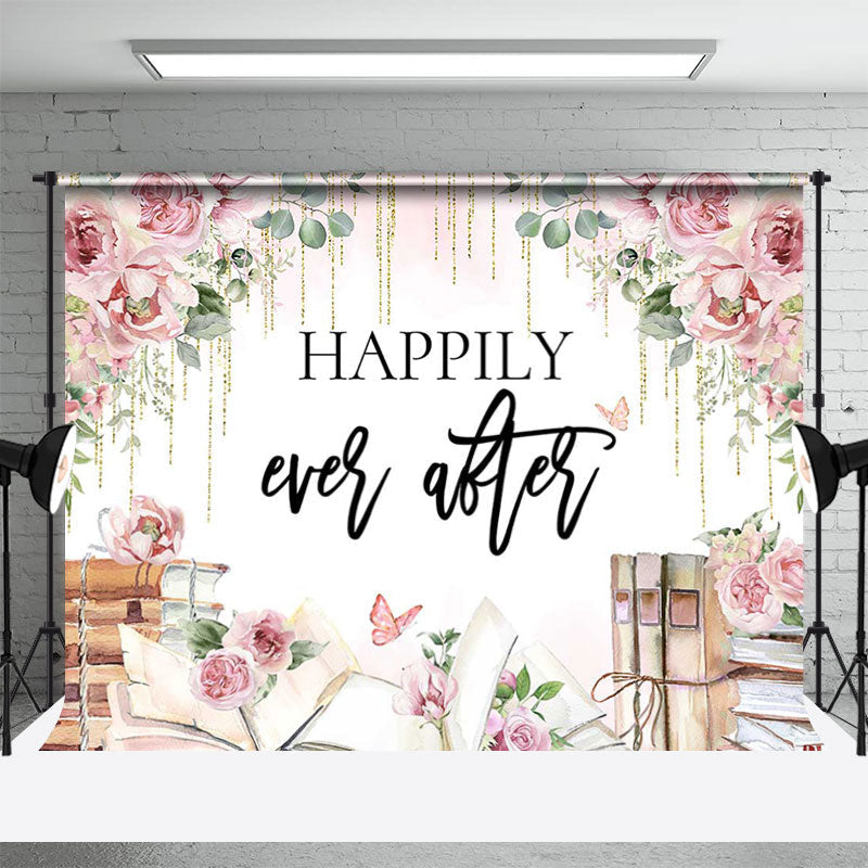 Elegant Floral Wedding Backdrop Design