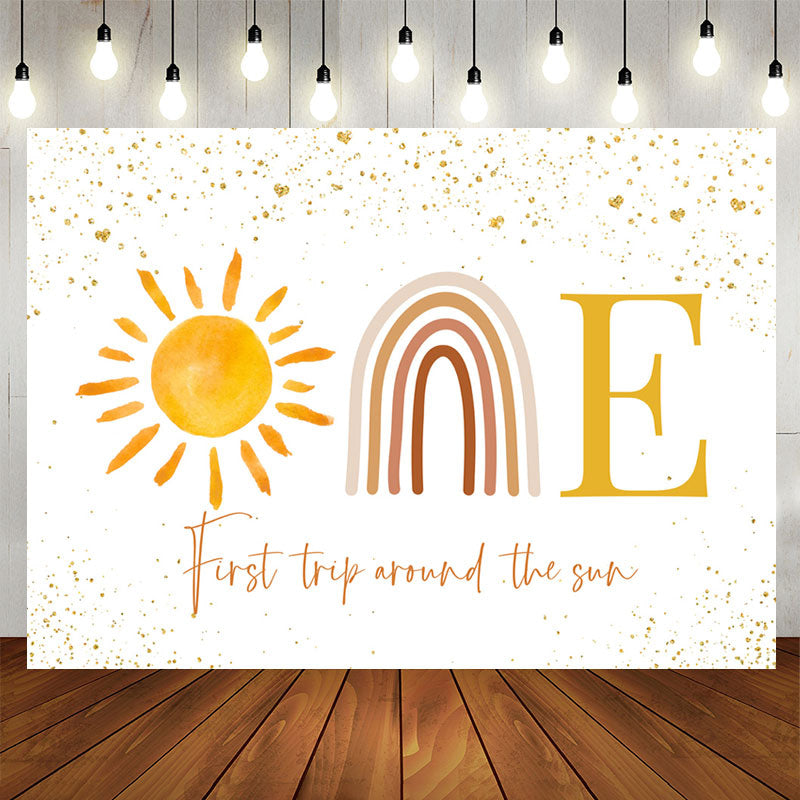 First Birthday Celebration Backdrop