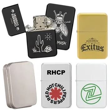 Flip Top Wick Style Promotional Lighter