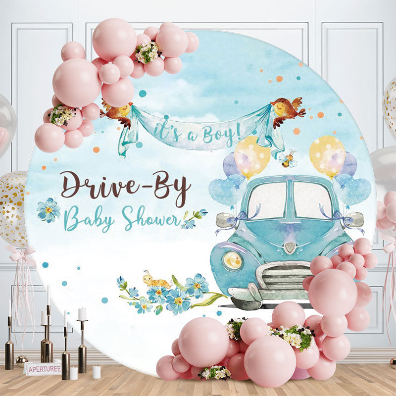 Floral Baby Shower Backdrop Display