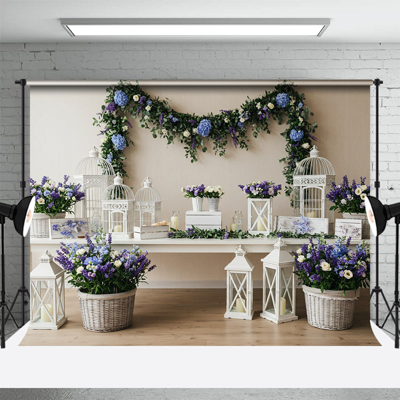 Floral Elegant Wedding Backdrop