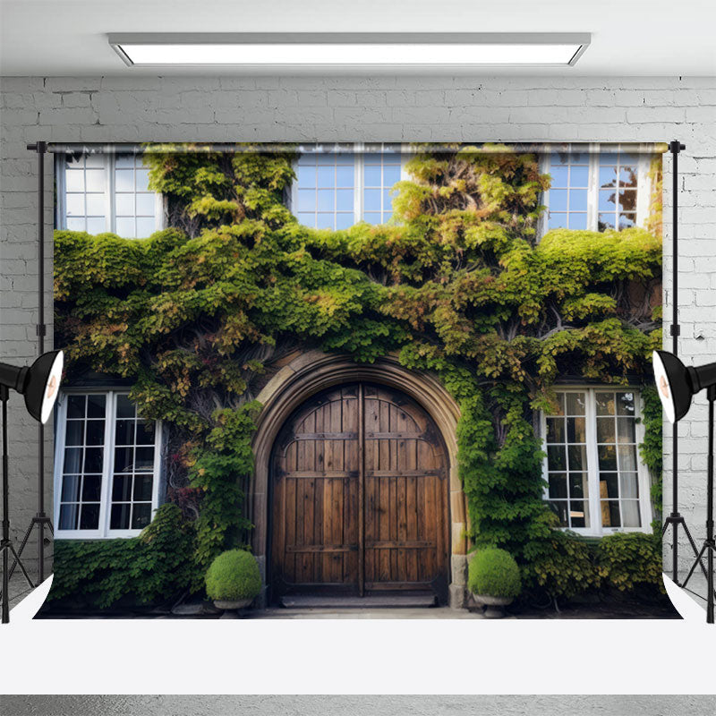 Green Ivy Spring Backdrop for Photography