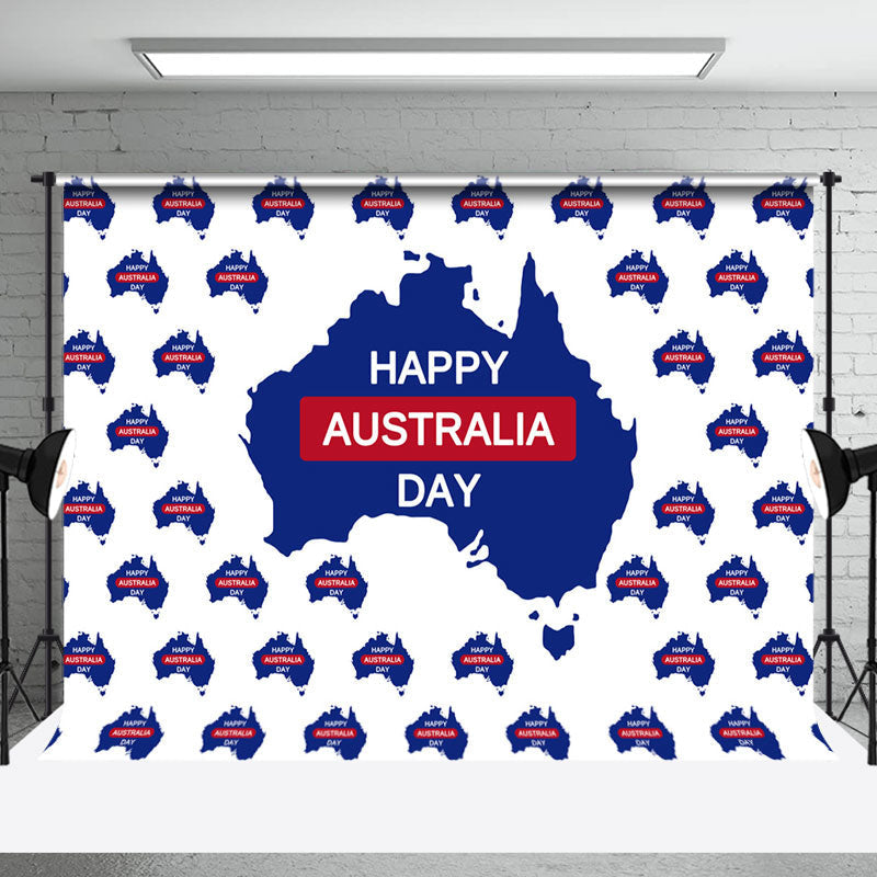 Happy Australia Day Backdrop