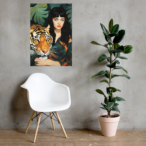 Jungle Majesty Wall Art Design