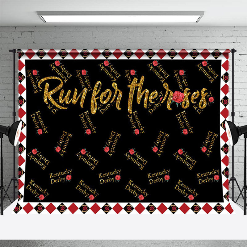 Kentucky Derby Party Backdrop by Aperturee