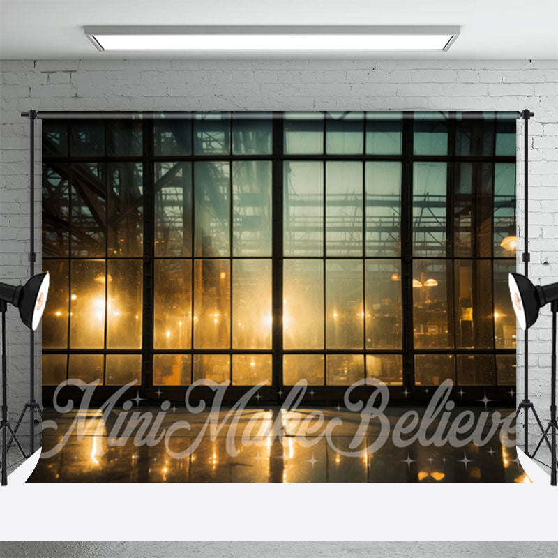 Large Glass Windows Photography Backdrop
