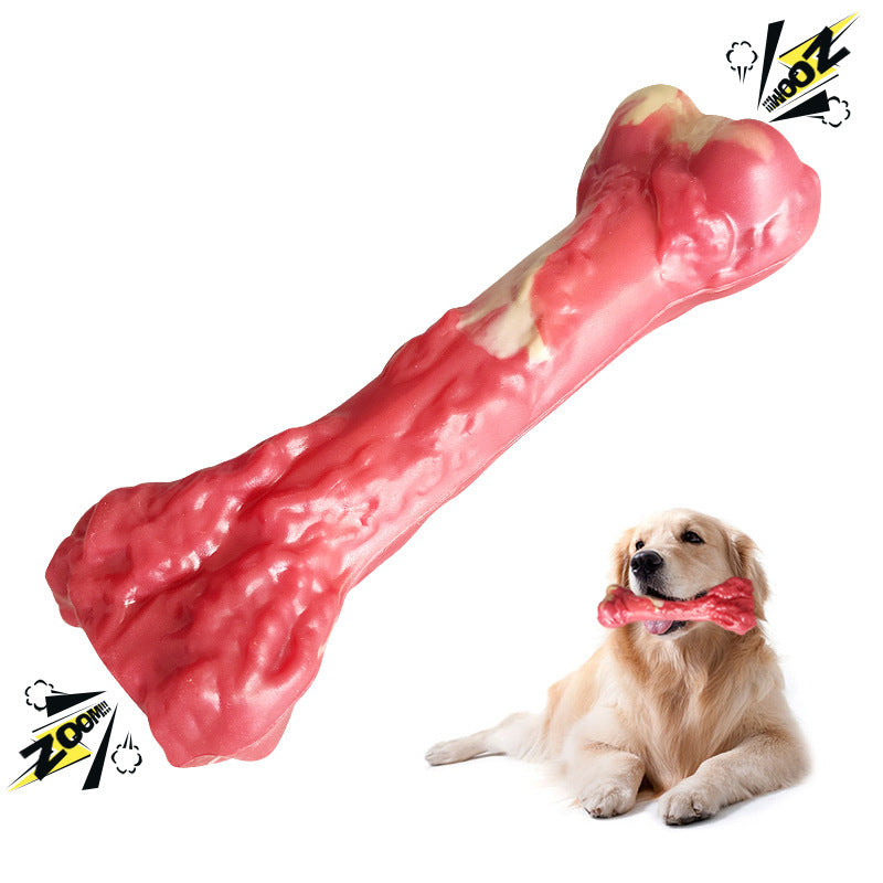 Large Rubber Dog Chew Toy for Molar Care