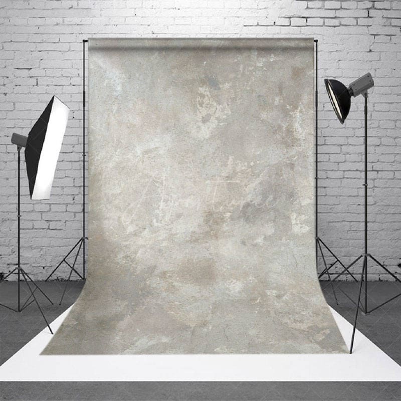 Light Grey Abstract Concrete Backdrop for Photos