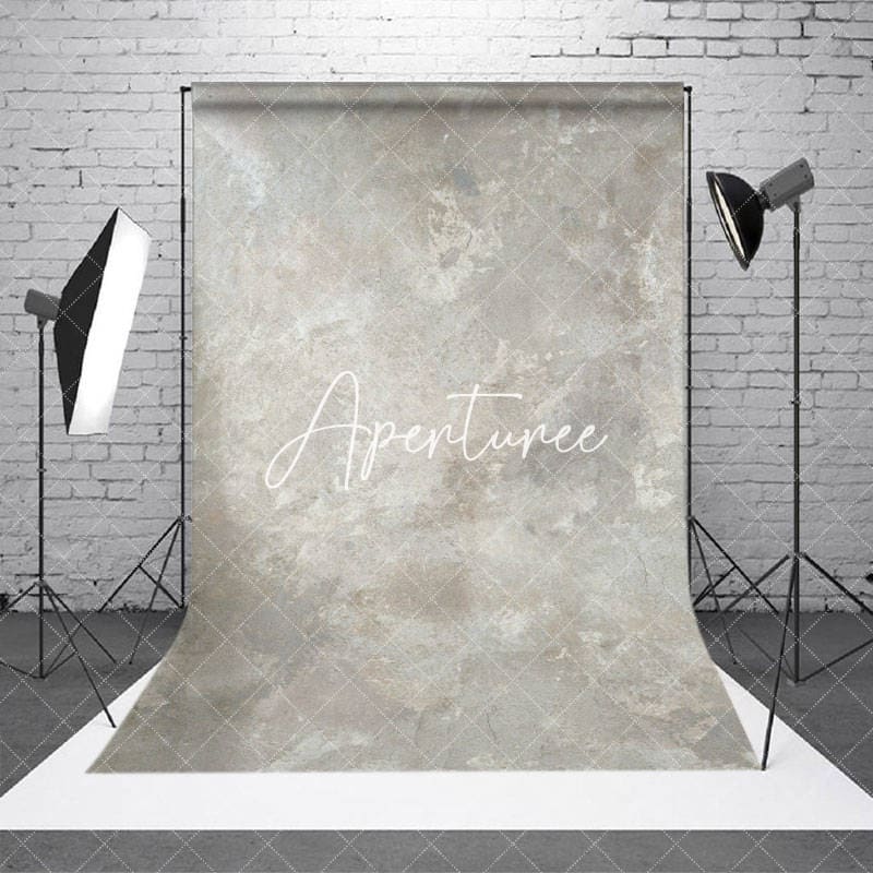 Light Grey Concrete Photo Backdrop