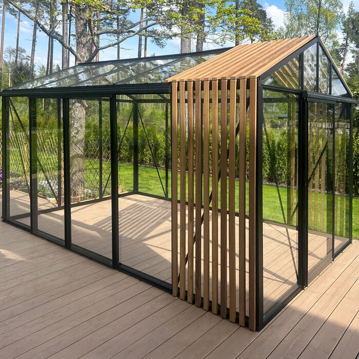 Luxurious Aluminum Greenhouse for Your Garden