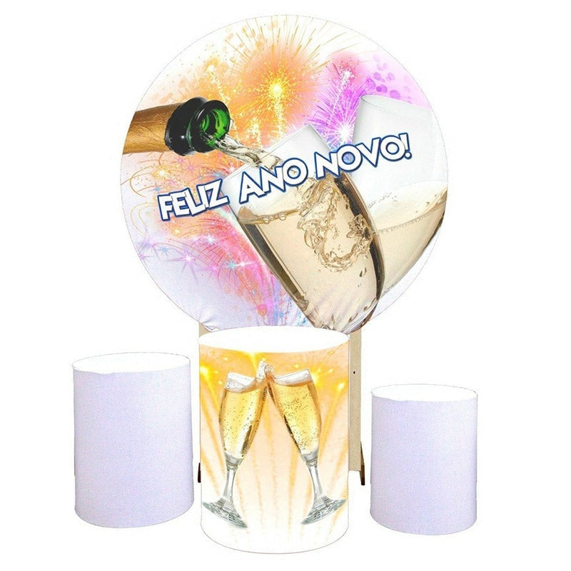 New Year Celebration Backdrop Kit