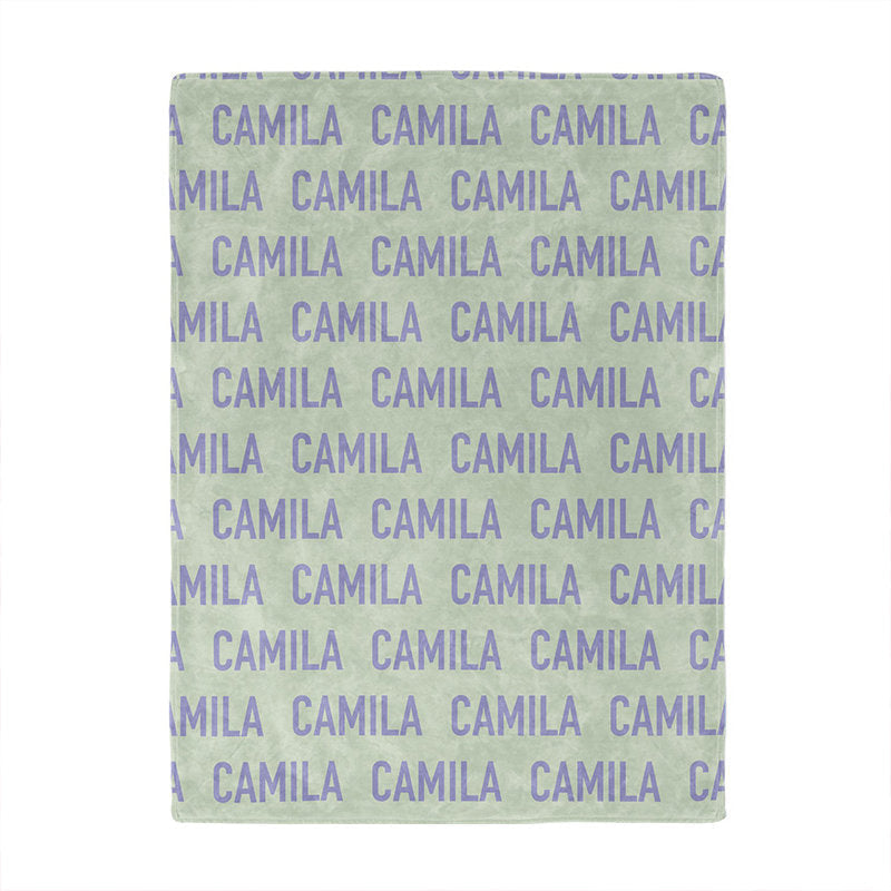 Personalized Name Blanket for Kids