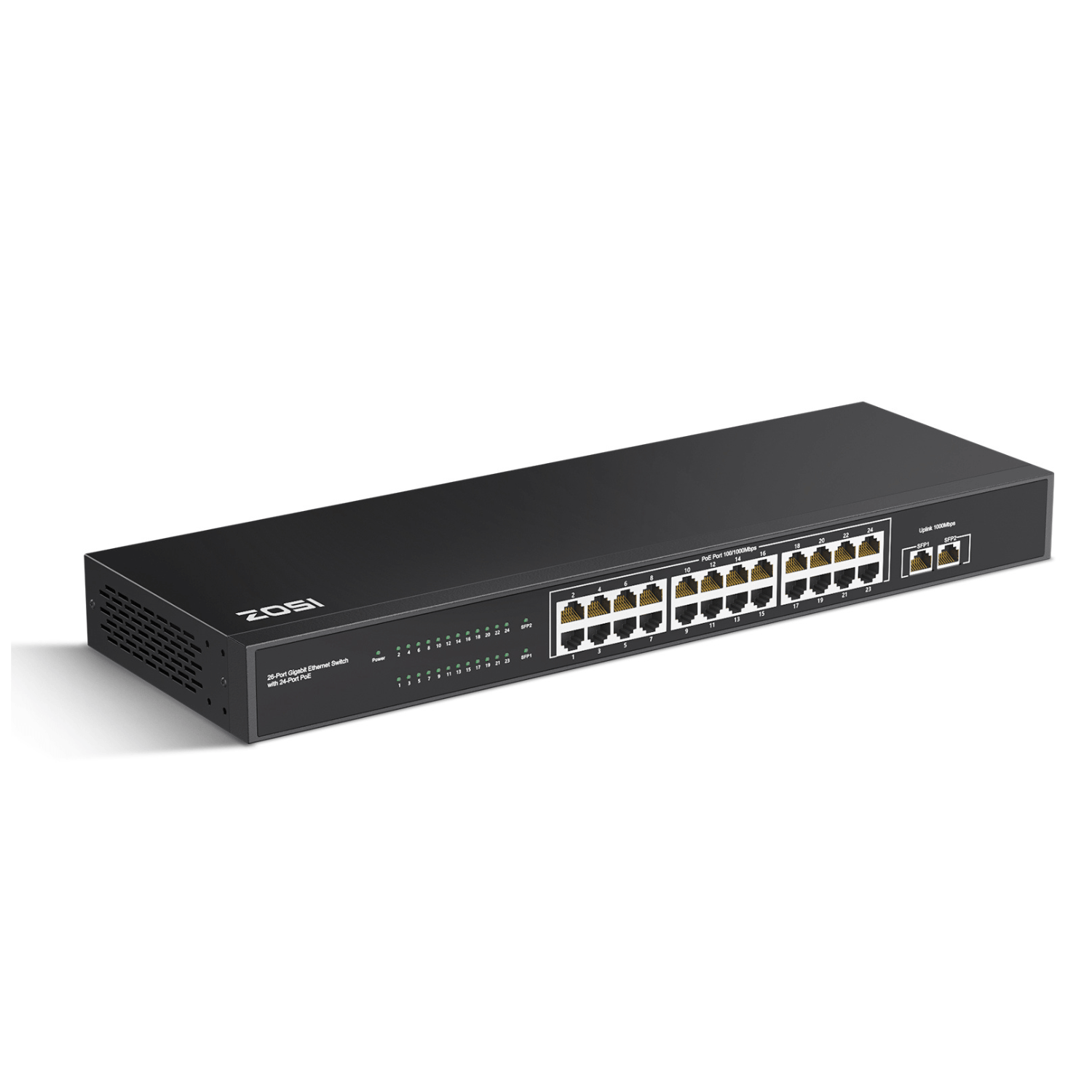 Powerful Gigabit PoE Switch with Auto Recovery
