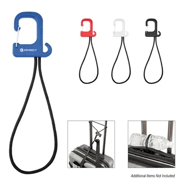 Promotional Stretch Cord Hook with Carabiner
