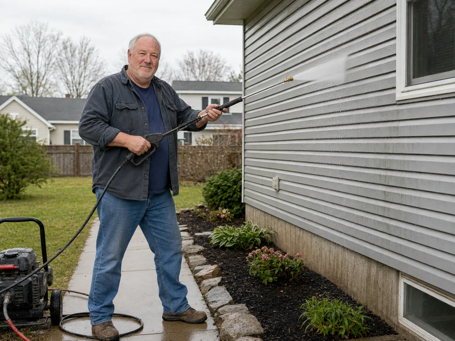 Ray D. Berryman sharing pressure washer winterization advice