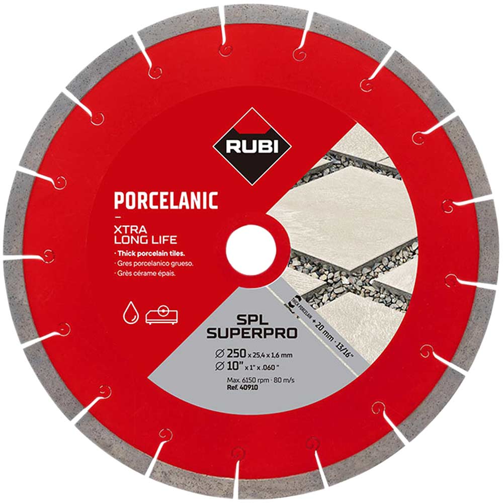 Rubi SPL Superpro Diamond Blade for Porcelain