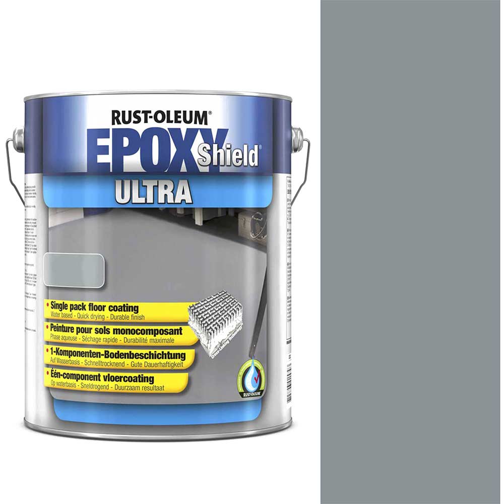 Rust Oleum Epoxy Floor Coating - Steel Grey