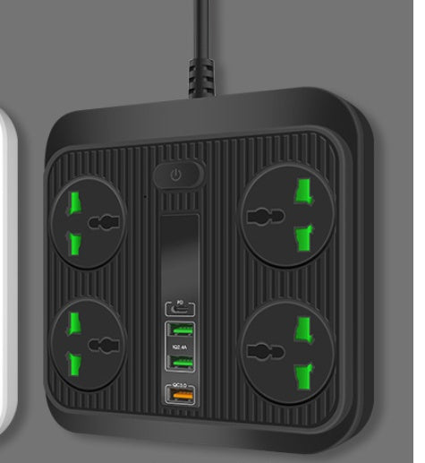Smart Power Strip with USB and Type-C