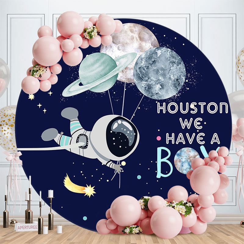 Stylish Houston Baby Shower Backdrop Design