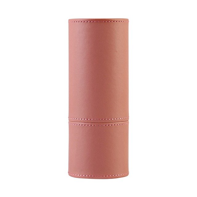 Stylish PU Cosmetic Brush Container