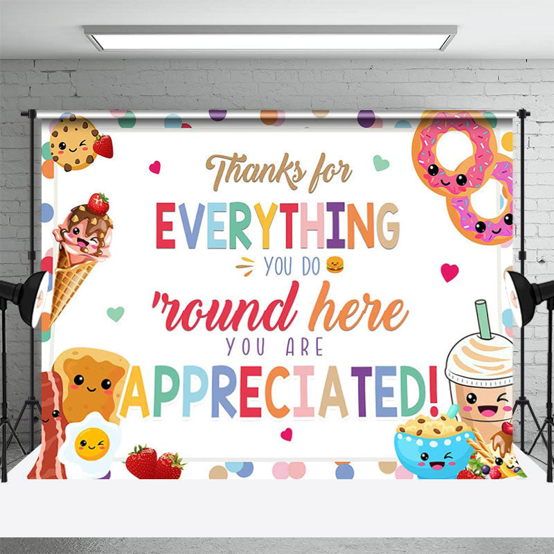 Thank You for Everything Backdrop
